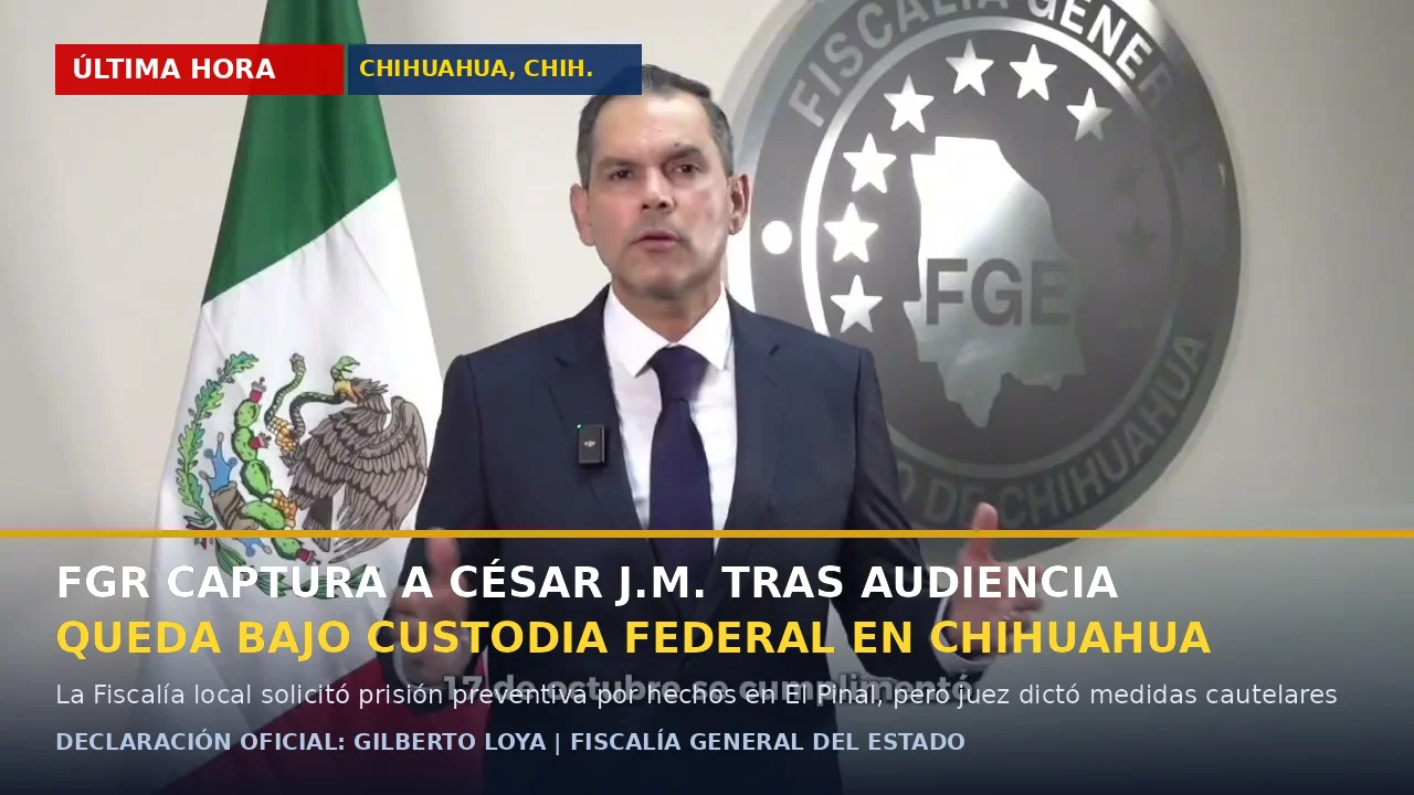 INFORMA FISCAL SOBRE CASO JAUREGUI