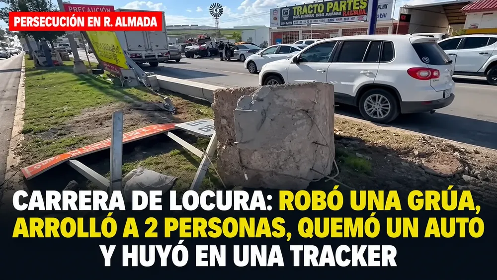 CARRERA LOCA ARROLLA CHOCA