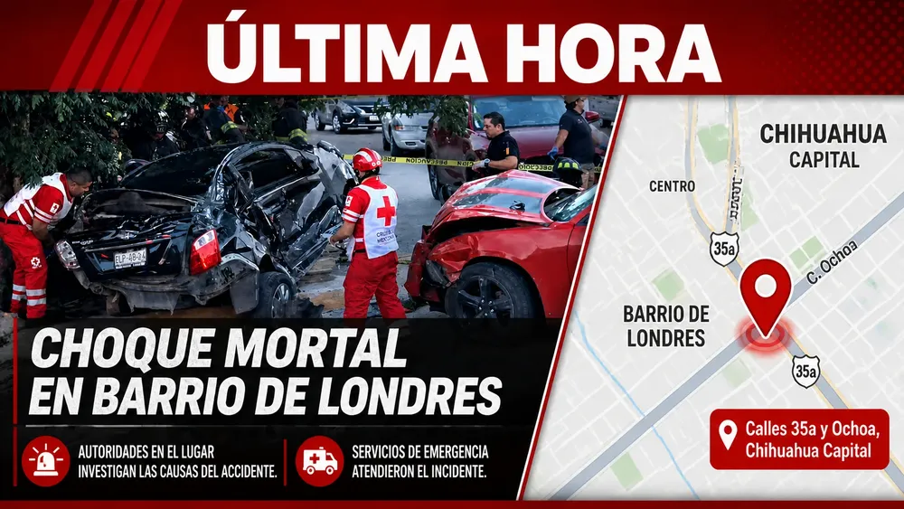 CHOQUE MORTAL BARRIO LONDRES