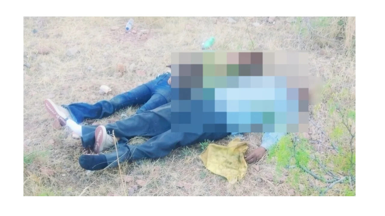 HALLAN CUERPOS CARRETERA