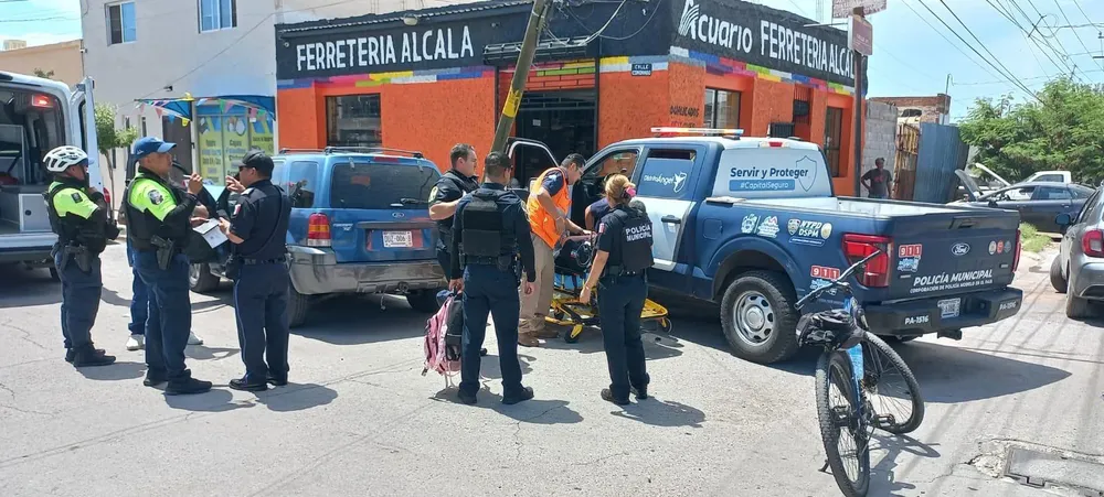 CHOQUE MOTONETA LESIONADAS