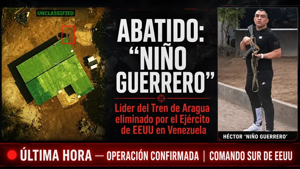 ABATEN NIÑO GUERRERO