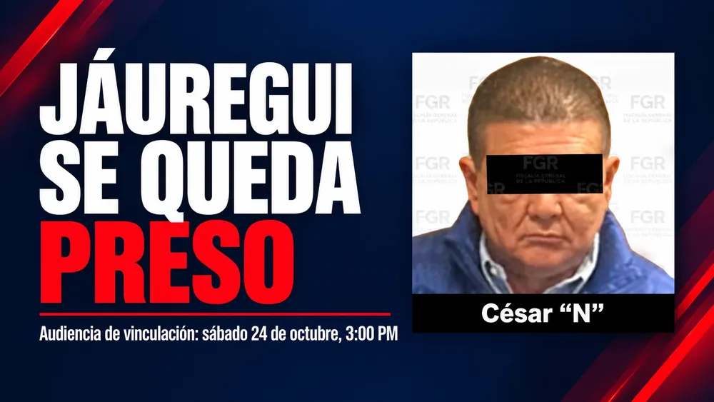 jauregui se queda preso