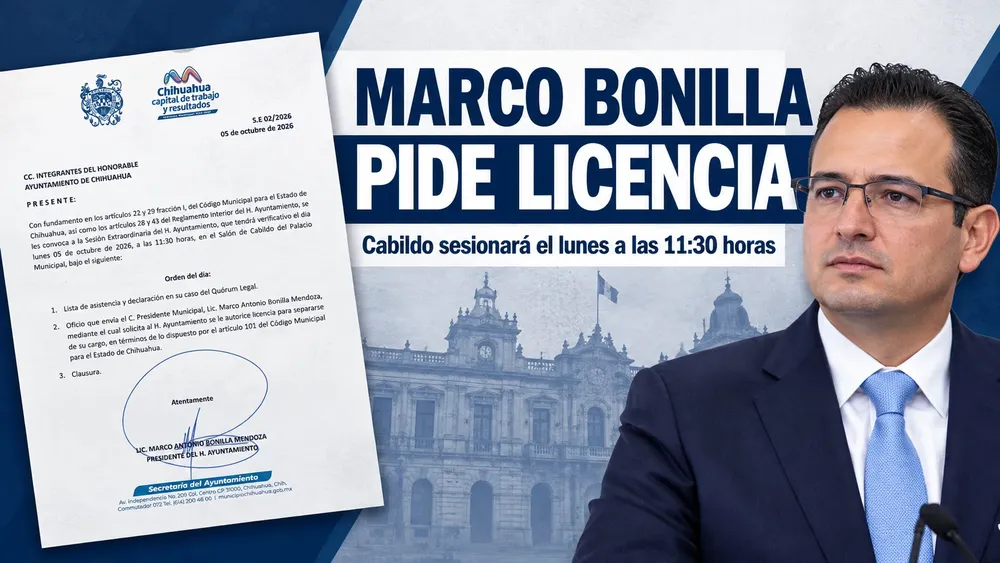 MARCO BONILLA LICENCIA