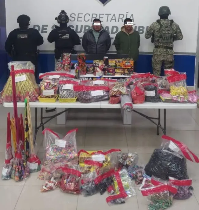 ASEGURAN PIROTECNIA DELICIAS1