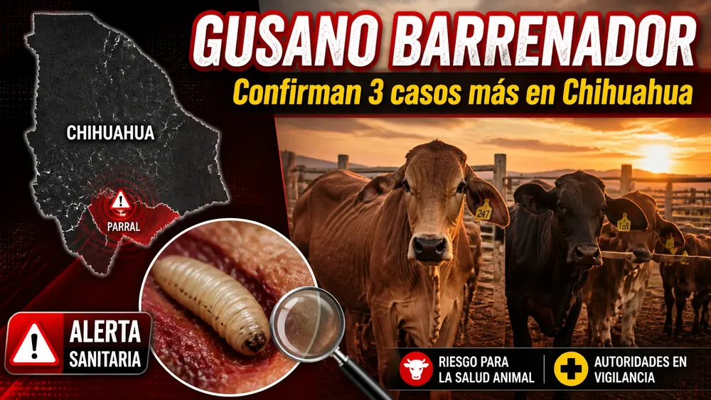 GUSANO BARRENADOR MAS CASOS