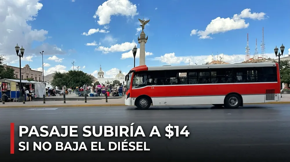 PASAJE SUBIRIA A 14 PESOS