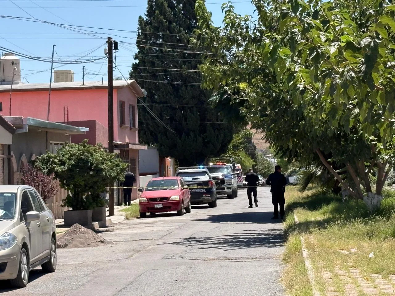 BALEADO ´PIDE AUXILIO