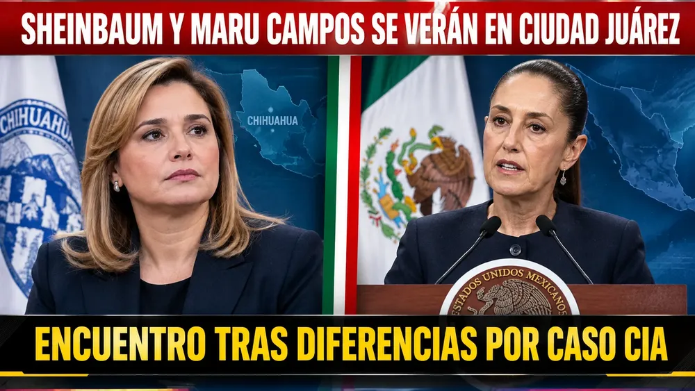 ENCUENTRO JUAREZ MARU Y SHEINBAUM