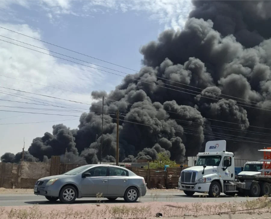 INCENDIO RECICLADORA JUAREZ4