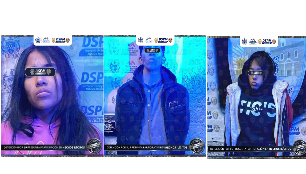 DETIENEN A TRES SMART