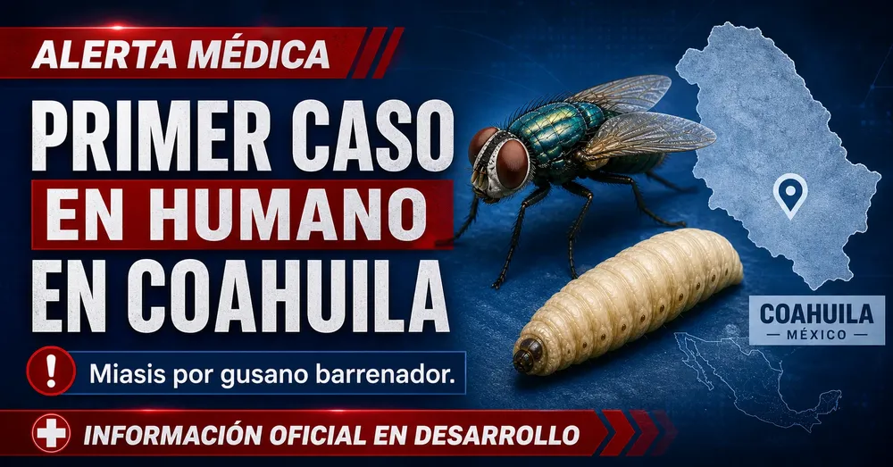 PRIMER CASO MIASIS COAHUILA