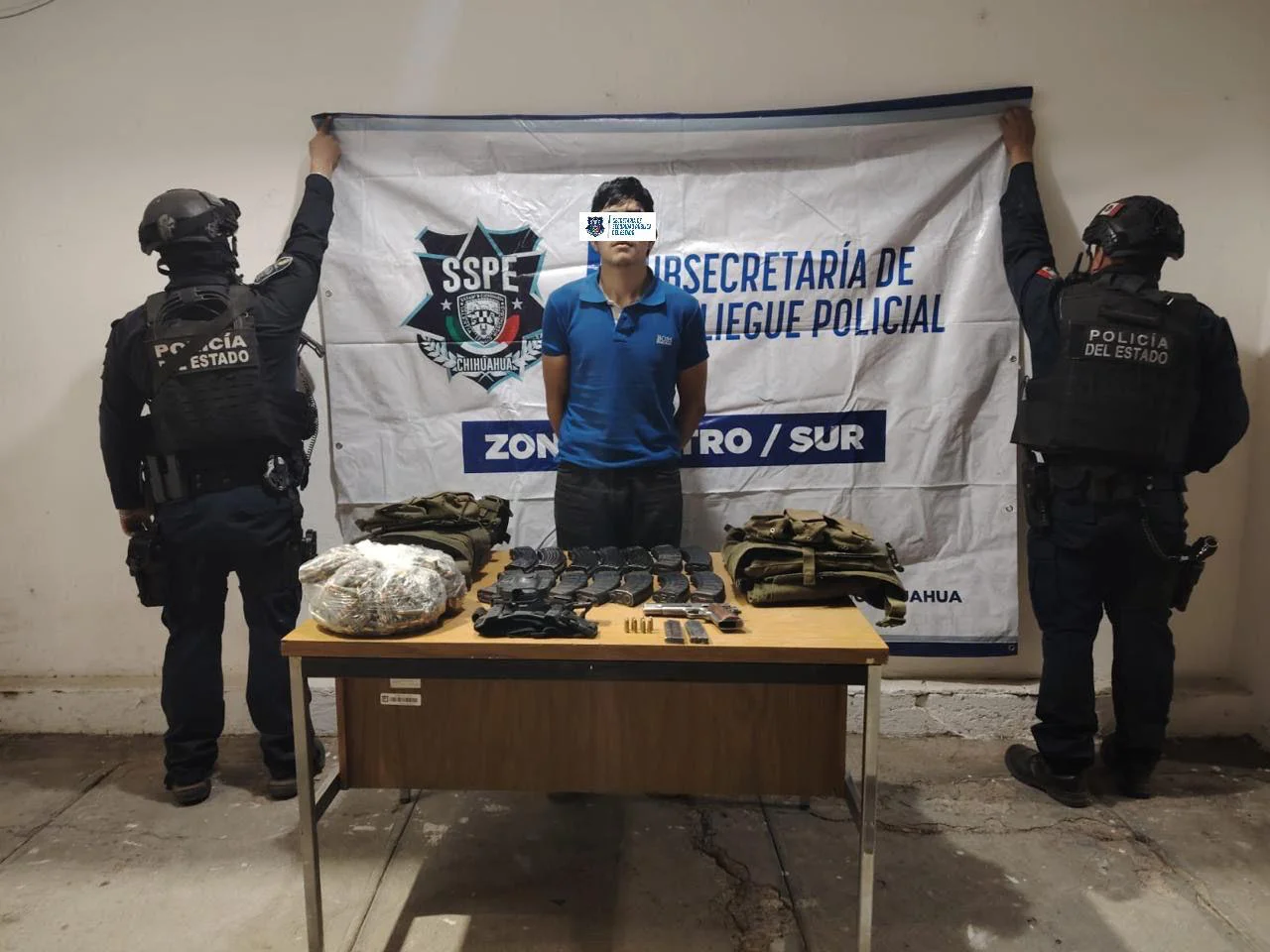 DETENIDO ARMAS GPE Y CALVO1