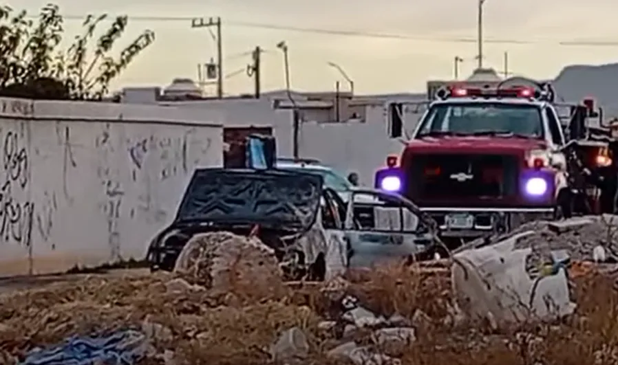 DOS CUERPOS CALCINADOS